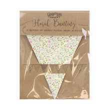 Load image into Gallery viewer, RUSTIC PRINT FLORAL BUNTING (10m)