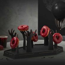 Load image into Gallery viewer, Ginger Ray - Halloween Coffin & Zombie Hand Donut Stand