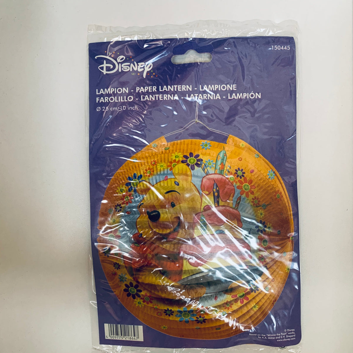 Winnie the Pooh Paper Lantern (1pc) PartyTime Malta