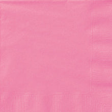 Load image into Gallery viewer, Hot Pink Solid Beverage Napkins, 20ct