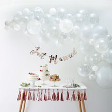 Load image into Gallery viewer, Ginger Ray Balloon Arch - White