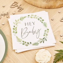 Load image into Gallery viewer, Ginger Ray Botanical Baby Napkins