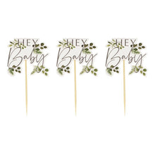 Load image into Gallery viewer, Ginger Ray Botanical Baby Cupcake Toppers
