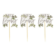 Load image into Gallery viewer, Ginger Ray Botanical Baby Cupcake Toppers