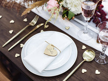 Load image into Gallery viewer, Wooden Hearts Table Confetti
