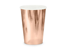 Load image into Gallery viewer, Rose Gold Paper Cups - 220ml