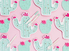 Load image into Gallery viewer, Cactus Plates - 6pcs
