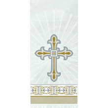Load image into Gallery viewer, Gold & Silver Radiant Cross Cellophane Bags 5"x11", 20ct