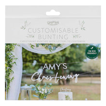 Load image into Gallery viewer, Customisable Christening Bunting