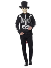 Load image into Gallery viewer, Day Of The Dead Señor Skeleton Costume