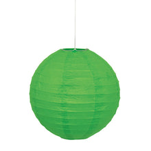 Load image into Gallery viewer, Lime Green Paper Lantern 10" ( 25.4cm )