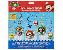 Load image into Gallery viewer, Super Mario Swirls - 12pcs