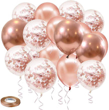 Load image into Gallery viewer, Chromium Pro 12" Latex Balloon - Rose Gold