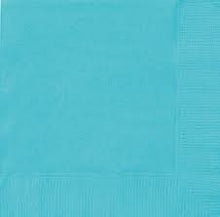 Load image into Gallery viewer, Terrific Teal Solid Beverage Napkins, 20ct