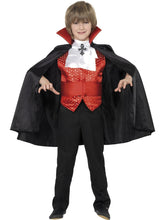 Load image into Gallery viewer, Dracula Boy Children’s Costume