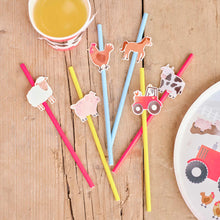 Load image into Gallery viewer, Ginger Ray - Farm Animals Party Paper Straws