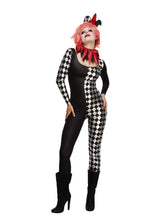 Load image into Gallery viewer, Harlequin Jester Catsuit