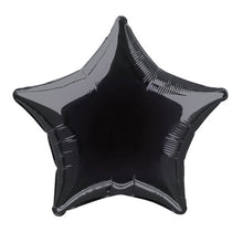 Load image into Gallery viewer, Star Foil Balloon 20", Packaged - Black
