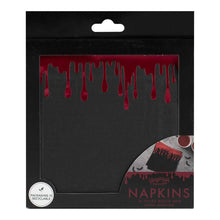 Load image into Gallery viewer, Blood Drip Paper Halloween Napkins (16pc)