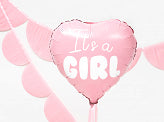 Load image into Gallery viewer, Its A Girl Foil Balloon - 45cm