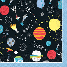 Load image into Gallery viewer, Outer Space Luncheon Napkins, 16ct
