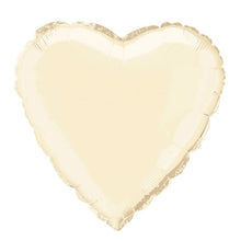 Load image into Gallery viewer, Heart Foil Balloon 18" - Ivory