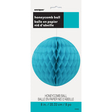 Load image into Gallery viewer, Caribbean Teal 8" Honeycomb Ball
