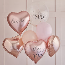 Load image into Gallery viewer, Rose Gold Hen Party Balloon Bundle