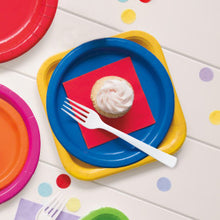 Load image into Gallery viewer, Ruby Red Solid FSC Beverage Napkins, 20ct