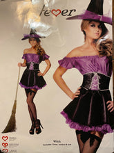 Load image into Gallery viewer, Fever Purple & Black Witch