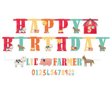 Load image into Gallery viewer, "Barnyard" Party Garland Set, 2 Pieces