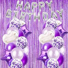 Load image into Gallery viewer, Star Foil Balloon 20" - Deep Purple
