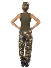 Load image into Gallery viewer, Khaki Camo Costume, Female