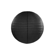 Load image into Gallery viewer, Black Large Paper Lantern (35cm)