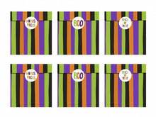 Load image into Gallery viewer, Trick or Treat Party Bags w/ Stickers (6pc)