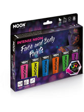 Load image into Gallery viewer, Moon Glow Intense Neon UV Face Paint, Assorted - 15ml