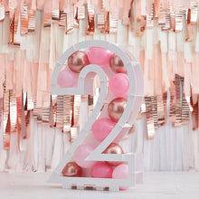 Load image into Gallery viewer, Balloon Mosaic Number Stand, Age 2