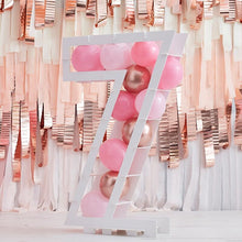 Load image into Gallery viewer, Balloon Mosaic Number Stand, Age 7