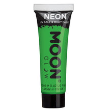 Load image into Gallery viewer, Moon Glow Neon UV Face & Body Paint - Intense Green