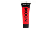 Load image into Gallery viewer, Moon Glow Neon UV Face & Body Paint - Intense Red