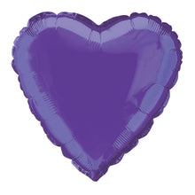 Load image into Gallery viewer, Heart Foil Balloon 18" - Deep Purple