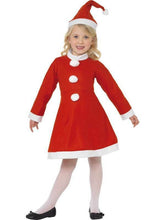 Load image into Gallery viewer, Santa Girl Costume, Red