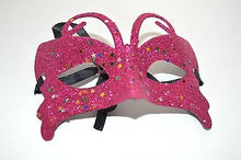 Load image into Gallery viewer, Butterfly Glitter Masquerade Face Mask