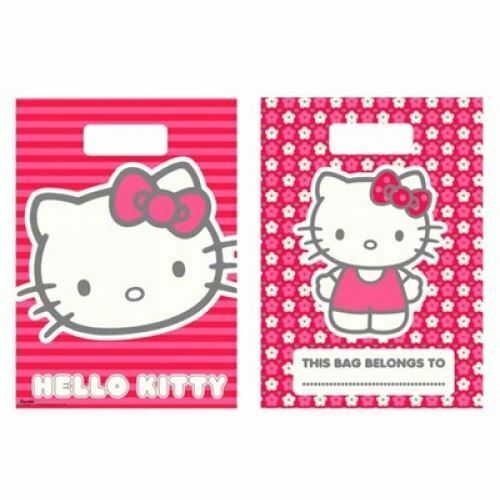 Hello Kitty Loot Bags 8pcs PartyTime Malta