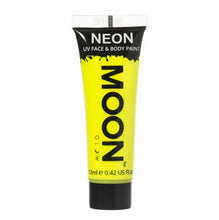Load image into Gallery viewer, Moon Glow Neon UV Face & Body Paint - Intense Yellow