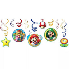Load image into Gallery viewer, Super Mario Swirls - 12pcs
