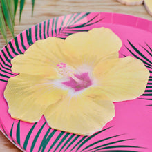 Load image into Gallery viewer, Hawaiian Tiki Tropical Flower Paper Party Napkins