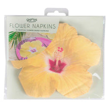 Load image into Gallery viewer, Hawaiian Tiki Tropical Flower Paper Party Napkins