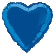 Load image into Gallery viewer, Heart Foil Balloon 18" - Royal Blue