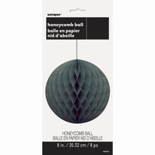 Load image into Gallery viewer, Black 8" Honeycomb Ball